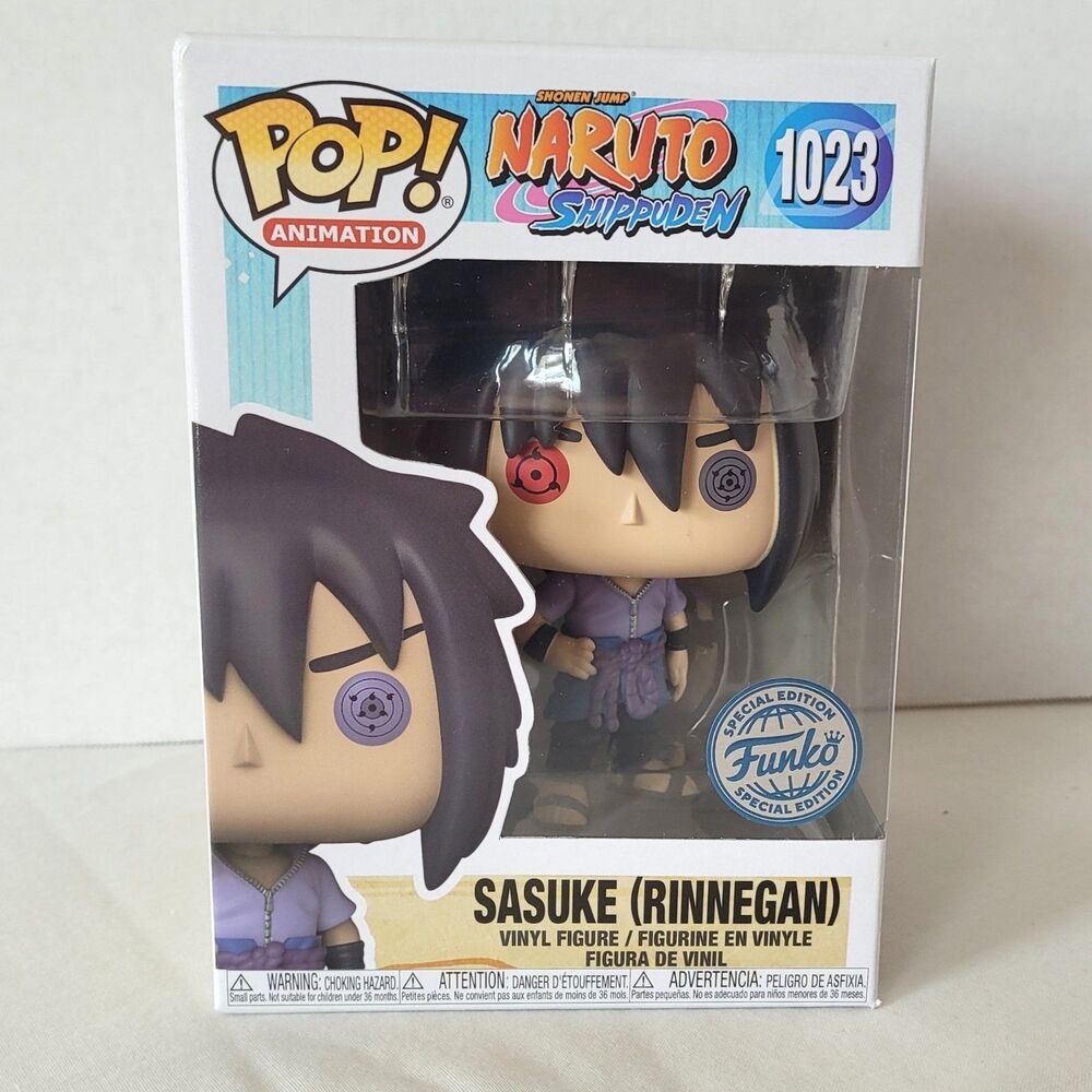 Funko Pop Naruto Sasuke Rinnegan 1023 New Figure